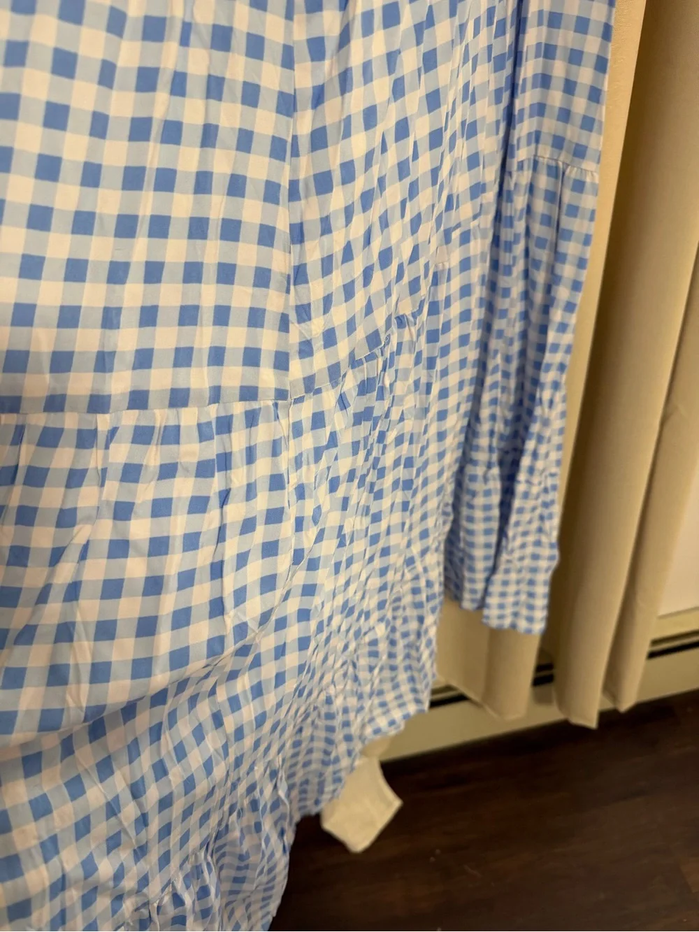 NWT | Zesica Gingham Halter Maxi Dress XL | Cottagecore